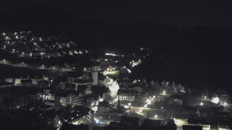 Dieses Bild zeigt eine Webcam-Aufnahme von Ottenhöfen, aufgenommen am Samstag, den 21.03.2026 um 02:00 Uhr