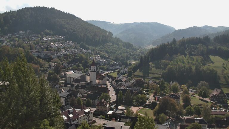 Dieses Bild zeigt eine Webcam-Aufnahme von Ottenhöfen, aufgenommen am Dienstag, den 06.10.2026 um 12:40 Uhr