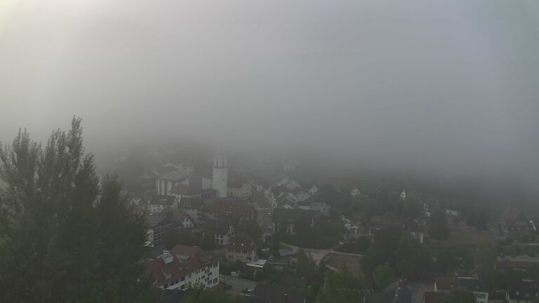 Dieses Bild zeigt eine Webcam-Aufnahme von Ottenhöfen, aufgenommen am Mittwoch, den 26.08.2026 um 07:50 Uhr