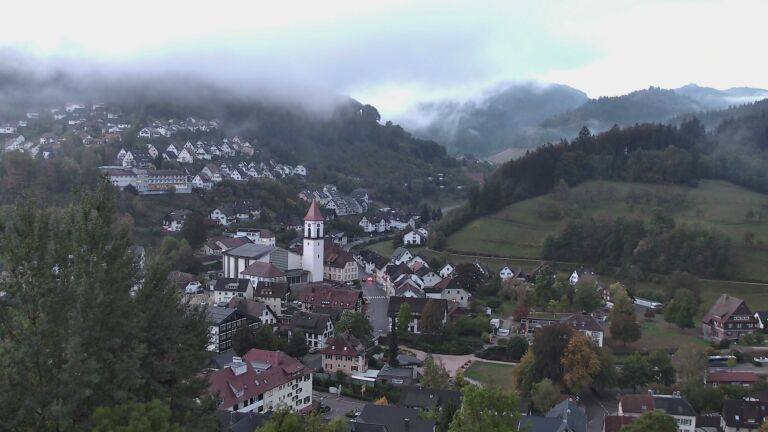 Dieses Bild zeigt eine Webcam-Aufnahme von Ottenhöfen, aufgenommen am Freitag, den 02.10.2026 um 07:20 Uhr
