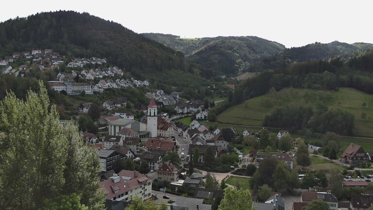 Dieses Bild zeigt eine Webcam-Aufnahme von Ottenhöfen, aufgenommen am Donnerstag, den 17.09.2026 um 12:10 Uhr
