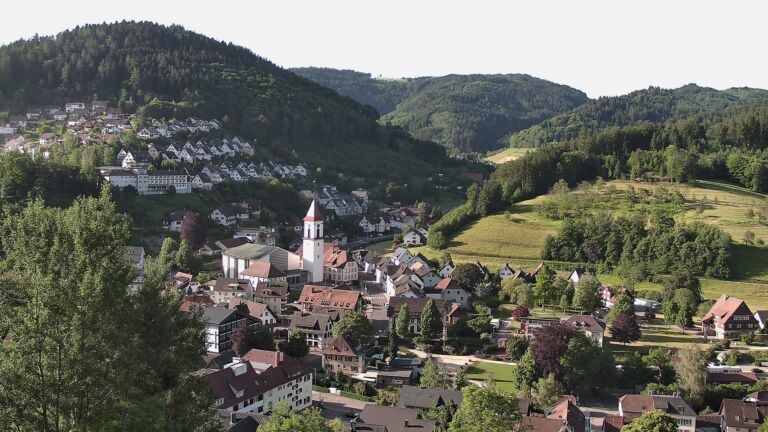 Dieses Bild zeigt eine Webcam-Aufnahme von Ottenhöfen, aufgenommen am Freitag, den 29.05.2026 um 08:00 Uhr