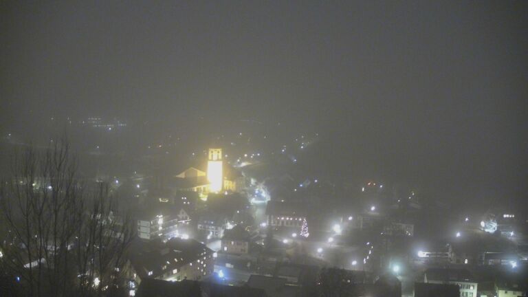 Dieses Bild zeigt eine Webcam-Aufnahme von Ottenhöfen, aufgenommen am Montag, den 29.12.2025 um 18:30 Uhr