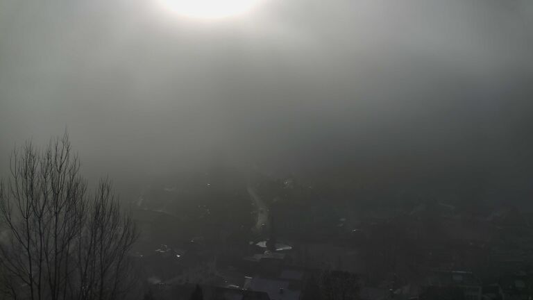 Dieses Bild zeigt eine Webcam-Aufnahme von Ottenhöfen, aufgenommen am Sonntag, den 28.12.2025 um 10:50 Uhr