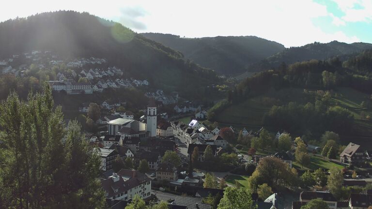 Dieses Bild zeigt eine Webcam-Aufnahme von Ottenhöfen, aufgenommen am Donnerstag, den 22.10.2026 um 10:30 Uhr