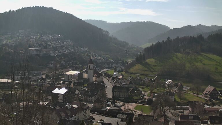 Dieses Bild zeigt eine Webcam-Aufnahme von Ottenhöfen, aufgenommen am Donnerstag, den 19.03.2026 um 10:30 Uhr