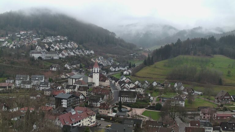 Dieses Bild zeigt eine Webcam-Aufnahme von Ottenhöfen, aufgenommen am Sonntag, den 15.03.2026 um 07:30 Uhr