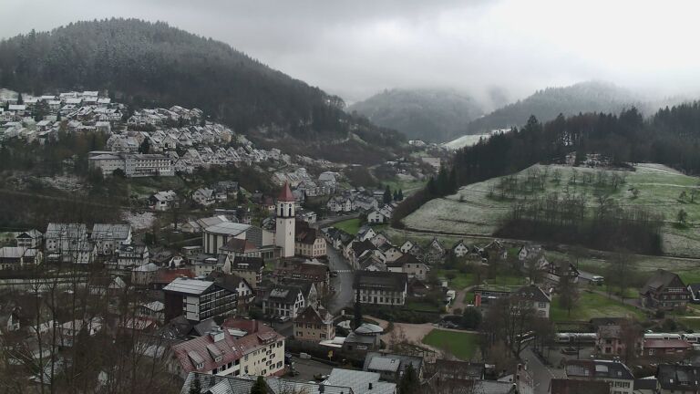 Dieses Bild zeigt eine Webcam-Aufnahme von Ottenhöfen, aufgenommen am Donnerstag, den 26.03.2026 um 07:40 Uhr