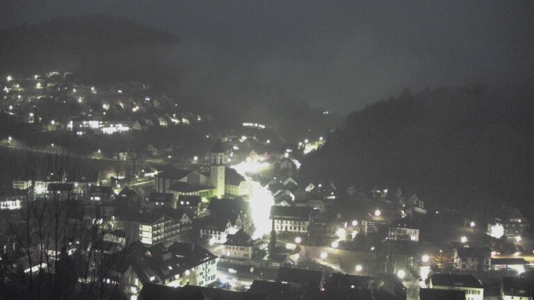 Dieses Bild zeigt eine Webcam-Aufnahme von Ottenhöfen, aufgenommen am Donnerstag, den 29.01.2026 um 07:10 Uhr