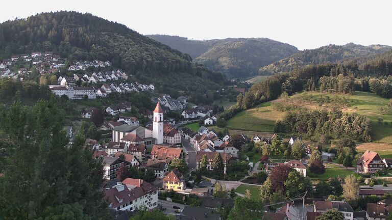 Dieses Bild zeigt eine Webcam-Aufnahme von Ottenhöfen, aufgenommen am Dienstag, den 23.06.2026 um 06:30 Uhr