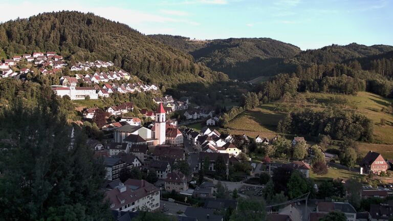 Dieses Bild zeigt eine Webcam-Aufnahme von Ottenhöfen, aufgenommen am Freitag, den 03.07.2026 um 20:40 Uhr