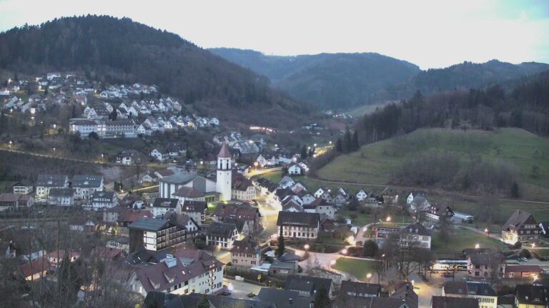 Dieses Bild zeigt eine Webcam-Aufnahme von Ottenhöfen, aufgenommen am Samstag, den 21.03.2026 um 06:00 Uhr