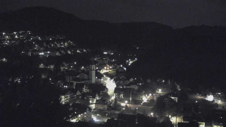 Dieses Bild zeigt eine Webcam-Aufnahme von Ottenhöfen, aufgenommen am Dienstag, den 30.06.2026 um 23:00 Uhr