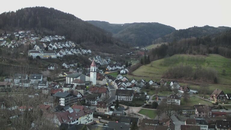 Dieses Bild zeigt eine Webcam-Aufnahme von Ottenhöfen, aufgenommen am Donnerstag, den 05.03.2026 um 06:40 Uhr