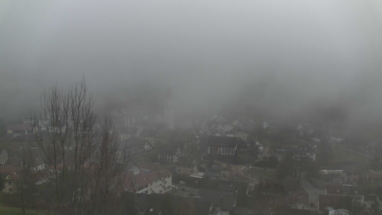 Dieses Bild zeigt eine Webcam-Aufnahme von Ottenhöfen, aufgenommen am Dienstag, den 16.12.2025 um 15:10 Uhr