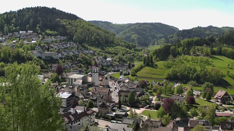Dieses Bild zeigt eine Webcam-Aufnahme von Ottenhöfen, aufgenommen am Mittwoch, den 29.04.2026 um 11:10 Uhr