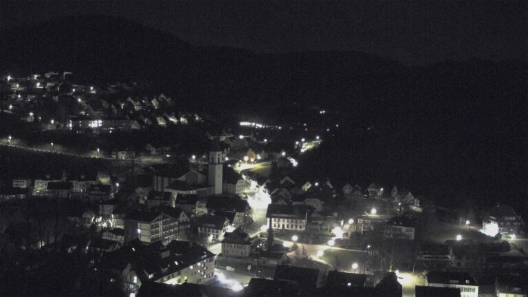 Dieses Bild zeigt eine Webcam-Aufnahme von Ottenhöfen, aufgenommen am Mittwoch, den 25.03.2026 um 02:00 Uhr