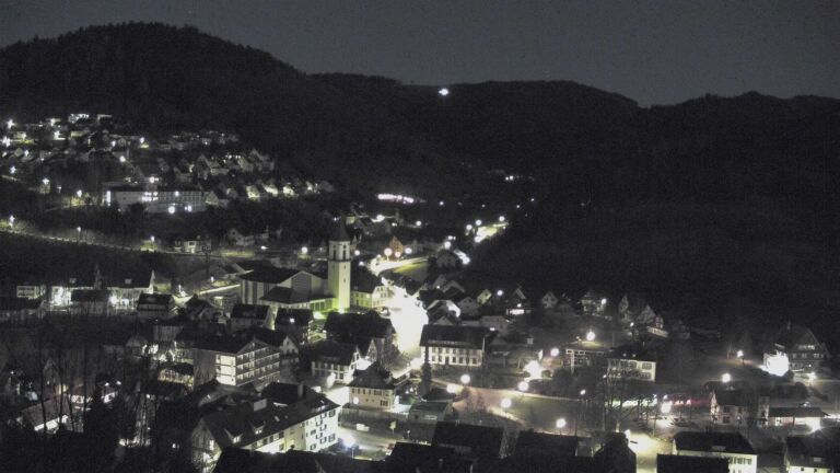 Dieses Bild zeigt eine Webcam-Aufnahme von Ottenhöfen, aufgenommen am Dienstag, den 03.03.2026 um 05:50 Uhr