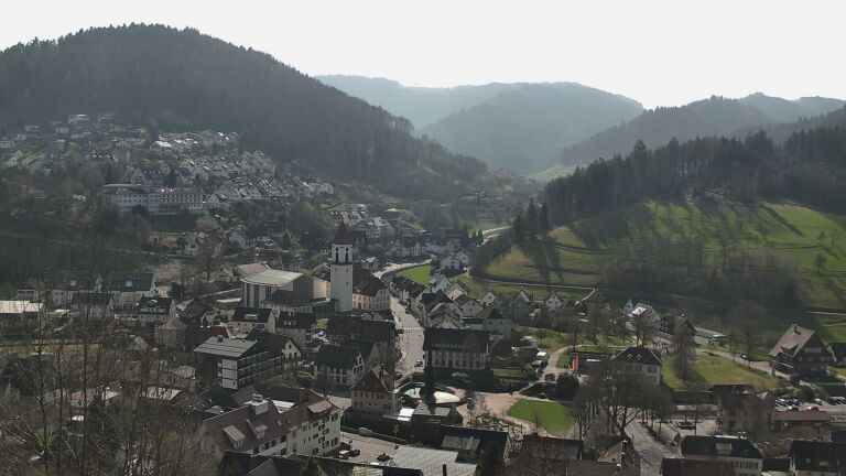 Dieses Bild zeigt eine Webcam-Aufnahme von Ottenhöfen, aufgenommen am Dienstag, den 10.03.2026 um 11:30 Uhr