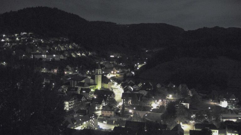 Dieses Bild zeigt eine Webcam-Aufnahme von Ottenhöfen, aufgenommen am Dienstag, den 29.09.2026 um 05:40 Uhr
