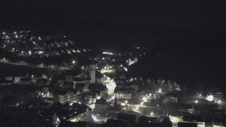 Dieses Bild zeigt eine Webcam-Aufnahme von Ottenhöfen, aufgenommen am Donnerstag, den 19.03.2026 um 00:30 Uhr
