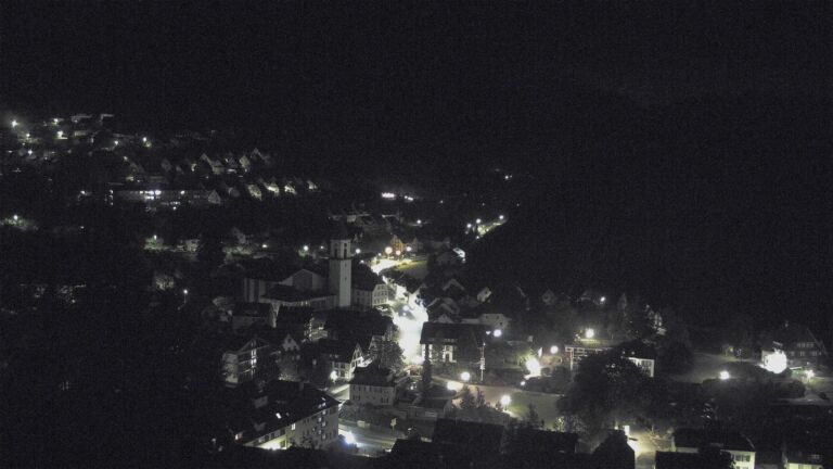 Dieses Bild zeigt eine Webcam-Aufnahme von Ottenhöfen, aufgenommen am Montag, den 11.05.2026 um 02:30 Uhr