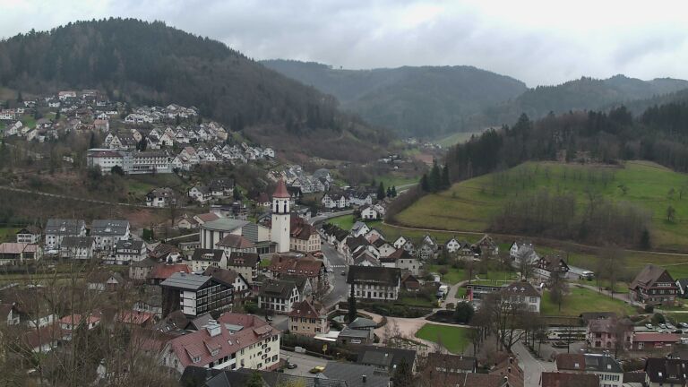 Dieses Bild zeigt eine Webcam-Aufnahme von Ottenhöfen, aufgenommen am Sonntag, den 15.03.2026 um 11:20 Uhr