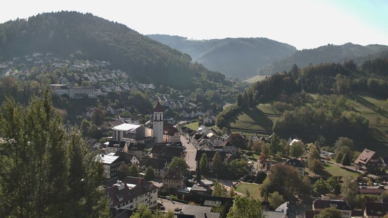 Dieses Bild zeigt eine Webcam-Aufnahme von Ottenhöfen, aufgenommen am Dienstag, den 06.10.2026 um 11:10 Uhr