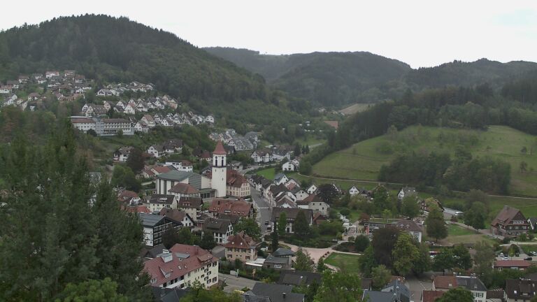 Dieses Bild zeigt eine Webcam-Aufnahme von Ottenhöfen, aufgenommen am Freitag, den 18.09.2026 um 12:40 Uhr