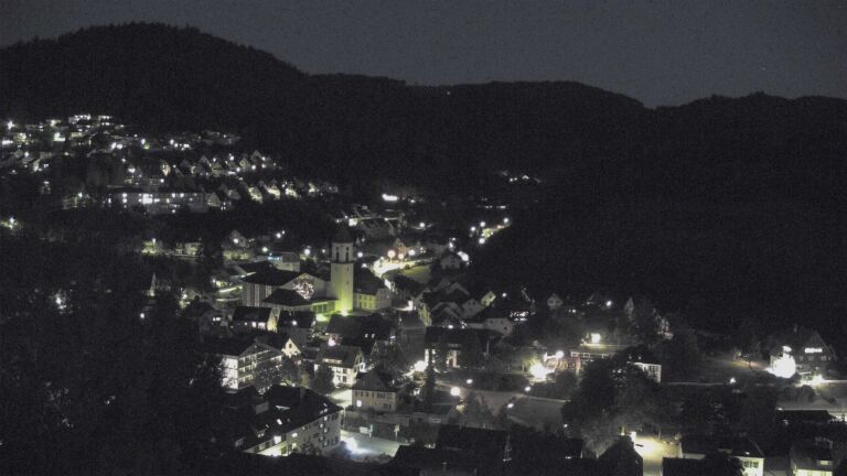 Dieses Bild zeigt eine Webcam-Aufnahme von Ottenhöfen, aufgenommen am Freitag, den 11.09.2026 um 20:50 Uhr