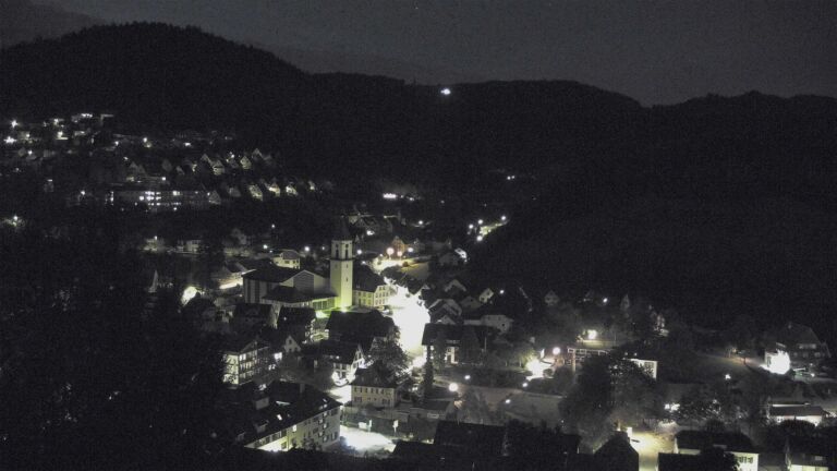 Dieses Bild zeigt eine Webcam-Aufnahme von Ottenhöfen, aufgenommen am Samstag, den 03.10.2026 um 06:20 Uhr