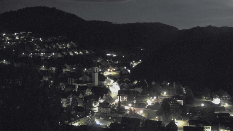 Dieses Bild zeigt eine Webcam-Aufnahme von Ottenhöfen, aufgenommen am Montag, den 04.05.2026 um 04:00 Uhr