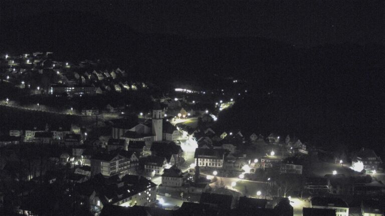 Dieses Bild zeigt eine Webcam-Aufnahme von Ottenhöfen, aufgenommen am Freitag, den 20.03.2026 um 02:30 Uhr