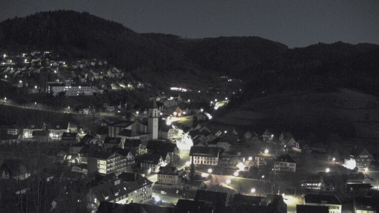 Dieses Bild zeigt eine Webcam-Aufnahme von Ottenhöfen, aufgenommen am Dienstag, den 03.03.2026 um 04:30 Uhr