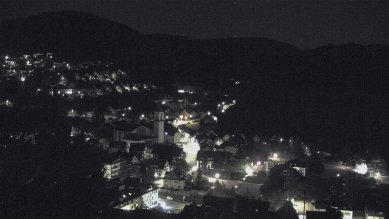 Dieses Bild zeigt eine Webcam-Aufnahme von Ottenhöfen, aufgenommen am Montag, den 20.07.2026 um 23:00 Uhr