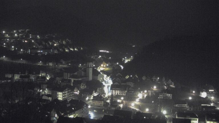 Dieses Bild zeigt eine Webcam-Aufnahme von Ottenhöfen, aufgenommen am Samstag, den 10.01.2026 um 04:00 Uhr