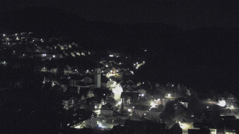 Dieses Bild zeigt eine Webcam-Aufnahme von Ottenhöfen, aufgenommen am Mittwoch, den 23.09.2026 um 04:00 Uhr