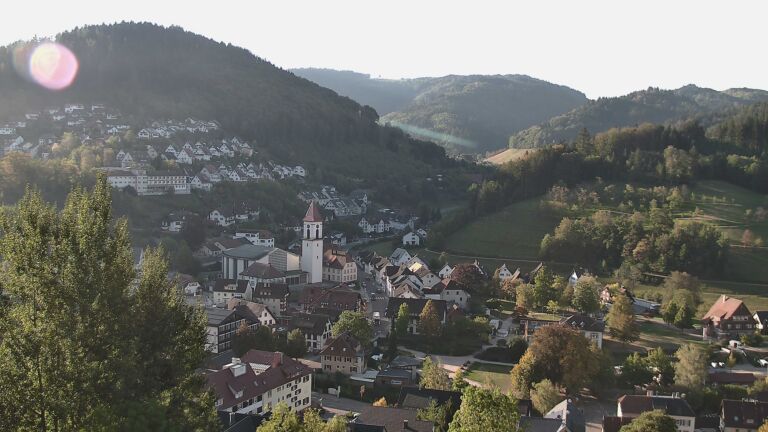 Dieses Bild zeigt eine Webcam-Aufnahme von Ottenhöfen, aufgenommen am Mittwoch, den 30.09.2026 um 09:00 Uhr