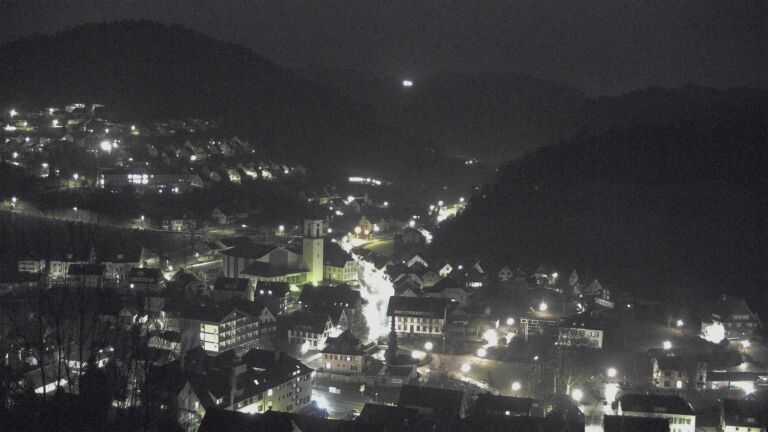 Dieses Bild zeigt eine Webcam-Aufnahme von Ottenhöfen, aufgenommen am Montag, den 02.02.2026 um 06:10 Uhr
