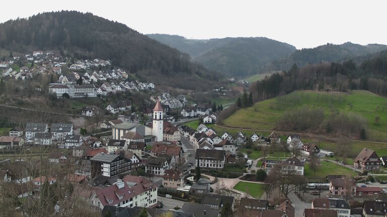 Dieses Bild zeigt eine Webcam-Aufnahme von Ottenhöfen, aufgenommen am Samstag, den 21.03.2026 um 07:30 Uhr