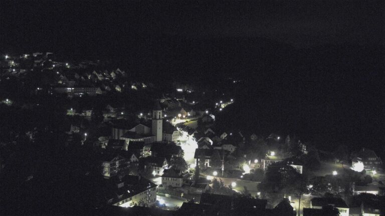 Dieses Bild zeigt eine Webcam-Aufnahme von Ottenhöfen, aufgenommen am Samstag, den 13.06.2026 um 03:00 Uhr