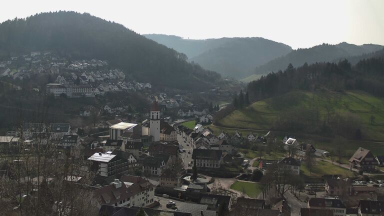 Dieses Bild zeigt eine Webcam-Aufnahme von Ottenhöfen, aufgenommen am Samstag, den 07.03.2026 um 10:30 Uhr