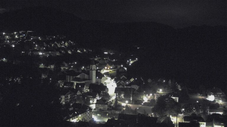 Dieses Bild zeigt eine Webcam-Aufnahme von Ottenhöfen, aufgenommen am Freitag, den 03.07.2026 um 00:00 Uhr