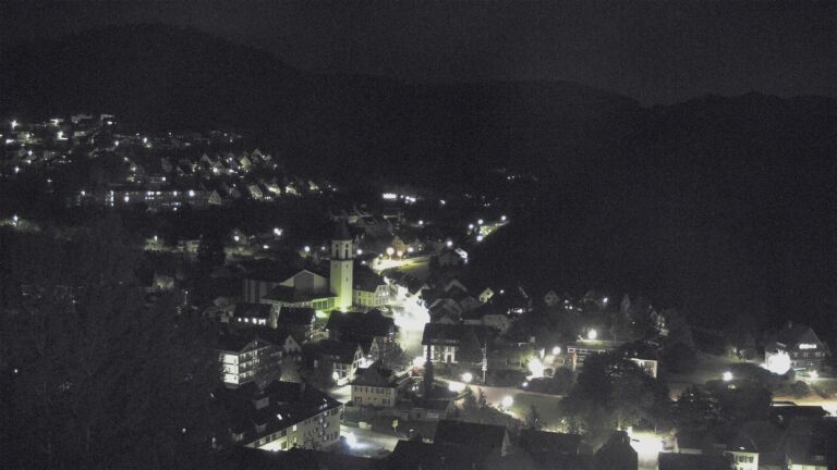 Dieses Bild zeigt eine Webcam-Aufnahme von Ottenhöfen, aufgenommen am Sonntag, den 03.05.2026 um 22:30 Uhr