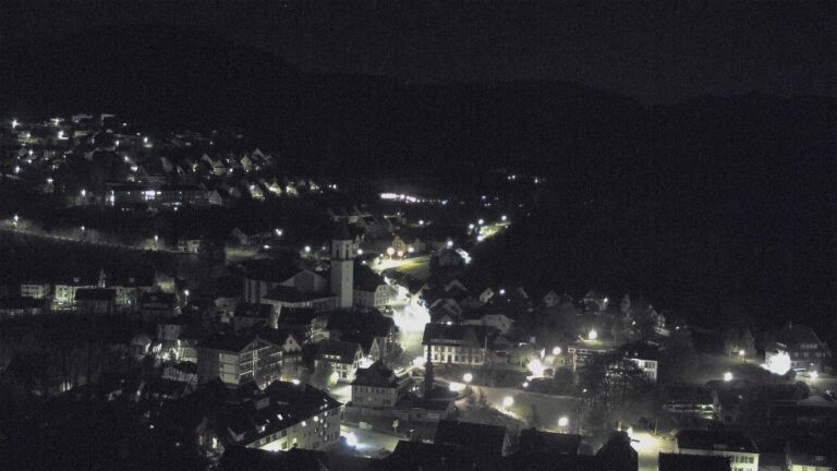 Dieses Bild zeigt eine Webcam-Aufnahme von Ottenhöfen, aufgenommen am Freitag, den 17.04.2026 um 00:00 Uhr