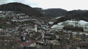 Dieses Bild zeigt eine Webcam-Aufnahme von Ottenhöfen, aufgenommen am Freitag, den 09.01.2026 um 09:40 Uhr