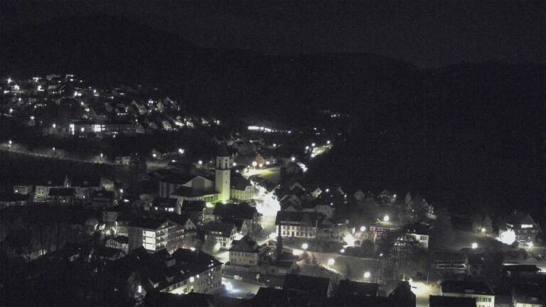 Dieses Bild zeigt eine Webcam-Aufnahme von Ottenhöfen, aufgenommen am Mittwoch, den 15.04.2026 um 22:30 Uhr