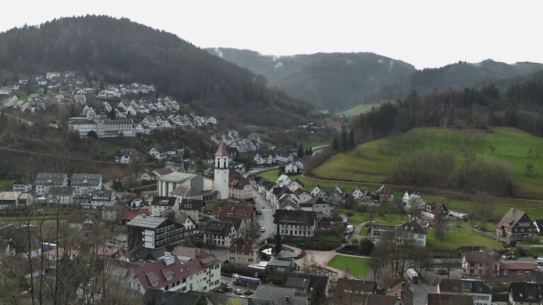 Dieses Bild zeigt eine Webcam-Aufnahme von Ottenhöfen, aufgenommen am Dienstag, den 17.03.2026 um 09:00 Uhr