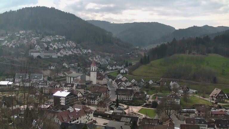 Dieses Bild zeigt eine Webcam-Aufnahme von Ottenhöfen, aufgenommen am Montag, den 23.03.2026 um 10:20 Uhr