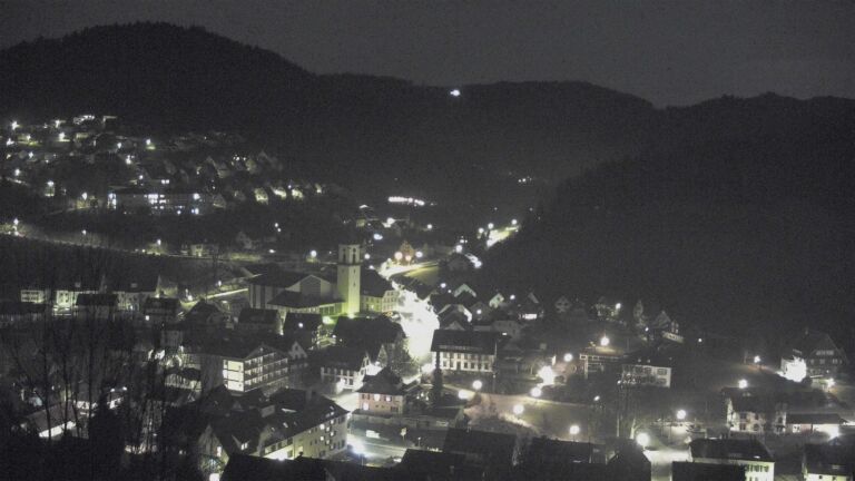 Dieses Bild zeigt eine Webcam-Aufnahme von Ottenhöfen, aufgenommen am Freitag, den 06.02.2026 um 06:10 Uhr